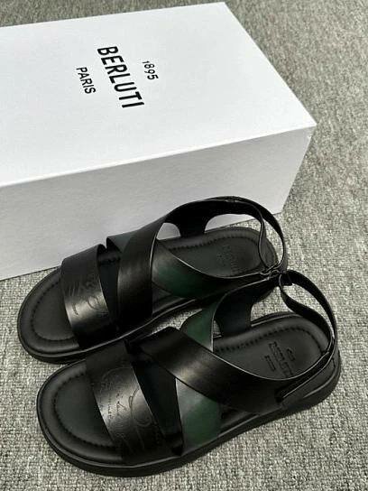Sandales en cuir Berluti