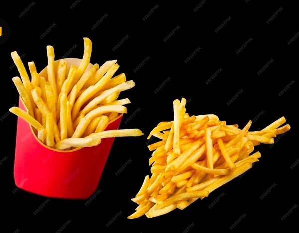 Pot de frite à emporter