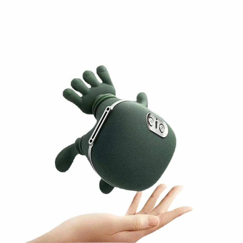 Mini masseur cervical portatif vert