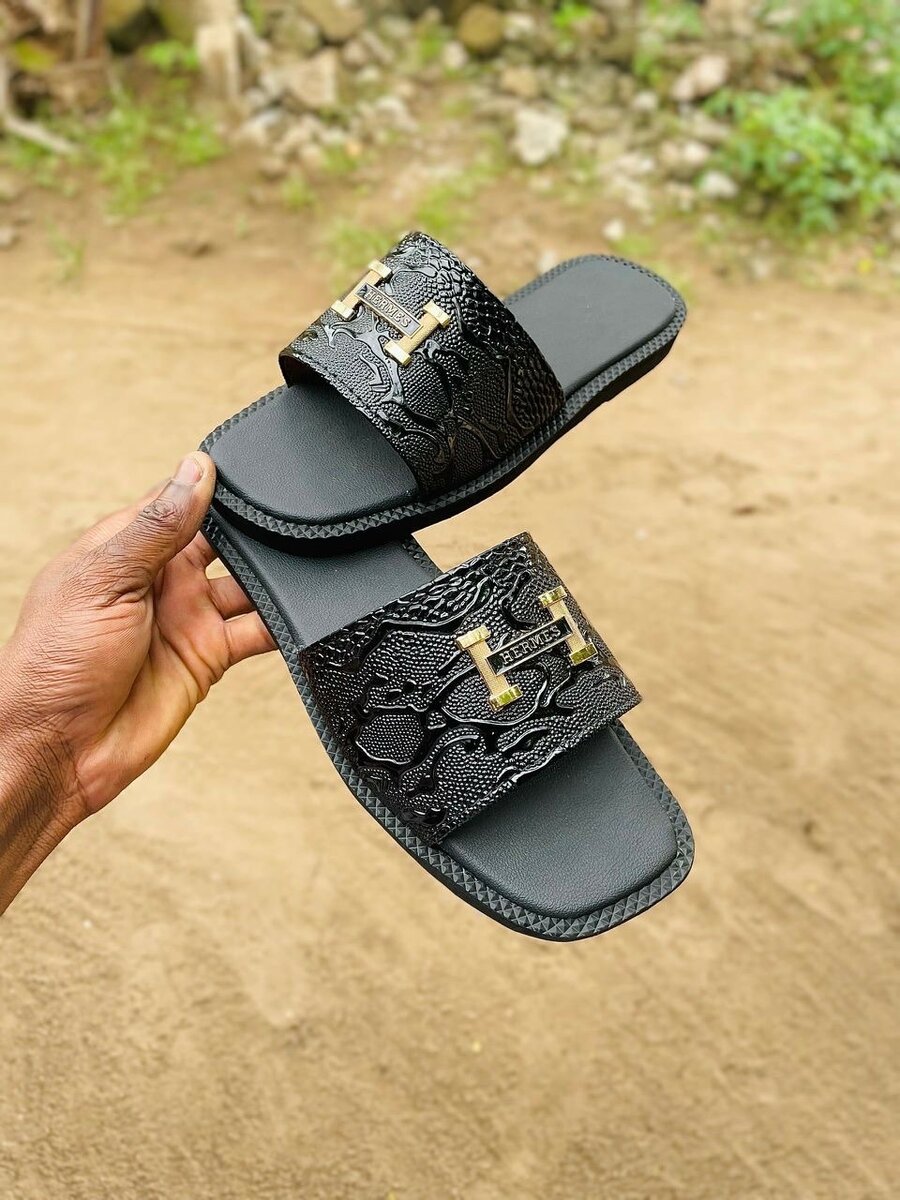 Sandales de luxe unisexes