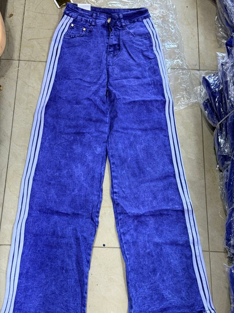 Pantalons cargo en denim tendance