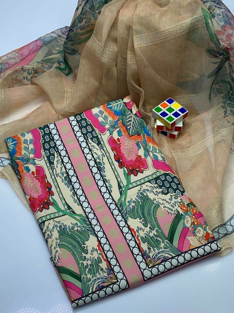 New arrival swiss lawn  3 pc unstitch