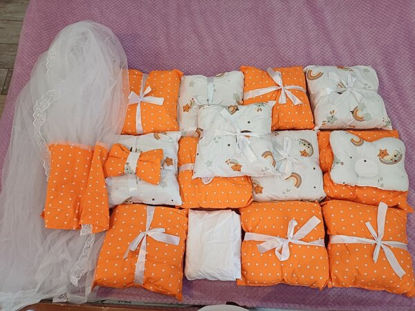 Детская кровать-трансформер с комодом и пеленальным столиком