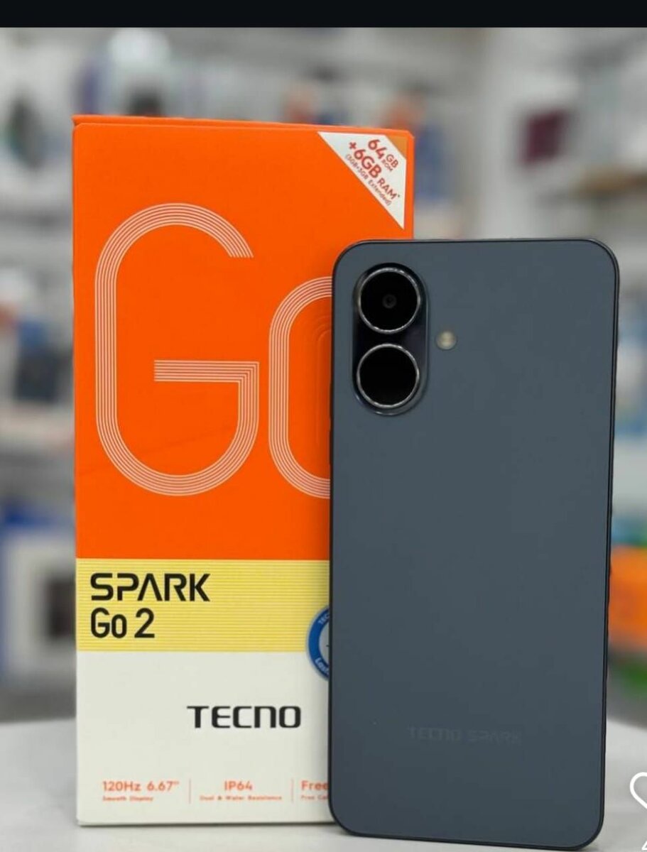Téléphone Tecno spark Go2(64+3