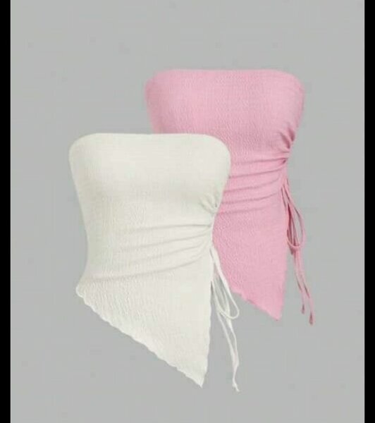 Haut Bustier Asymétrique Femme