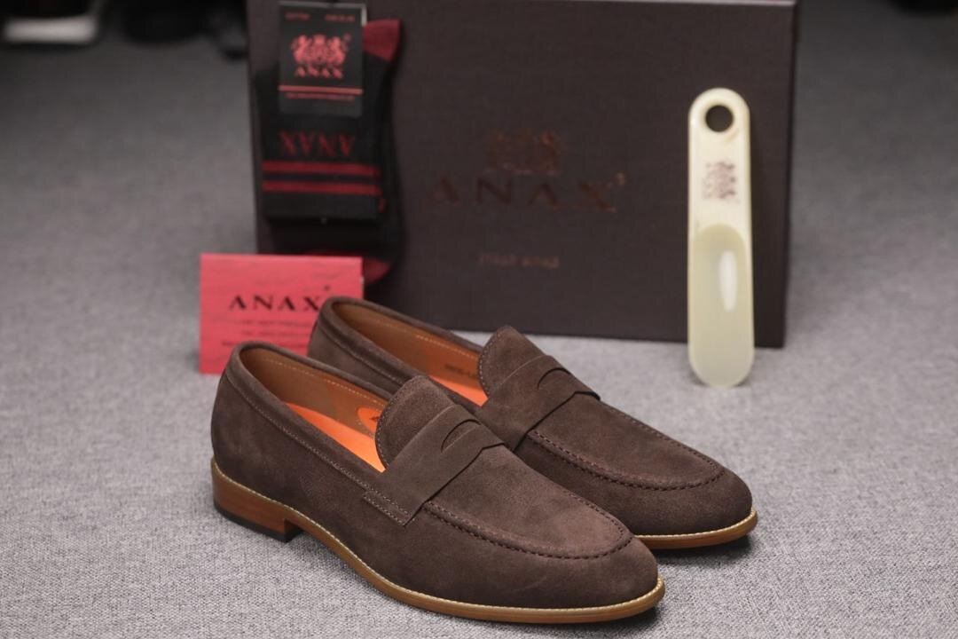 Mocassins en daim élégants