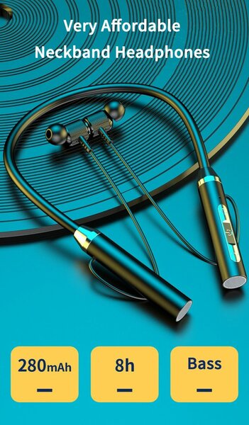 Écouteurs à tour de cou