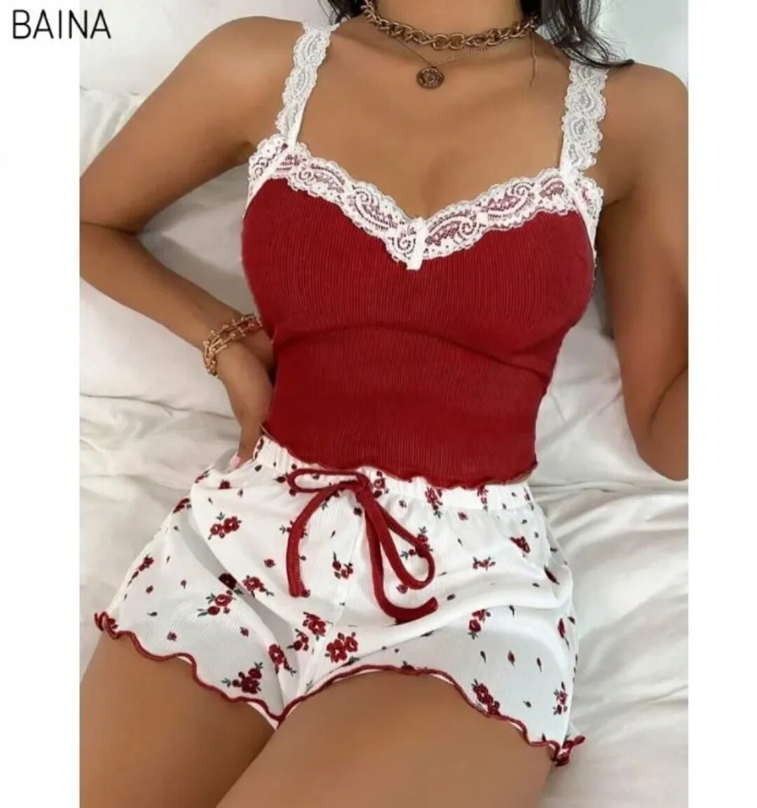 Ensemble short pour femme