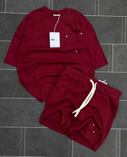 Ensemble survêtement homme rouge