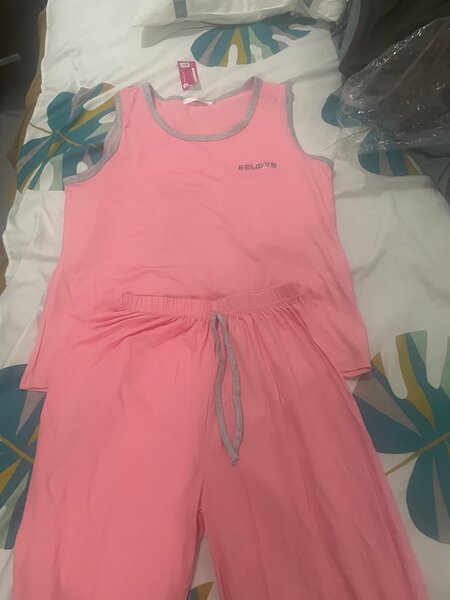 Pyjama confortable rose