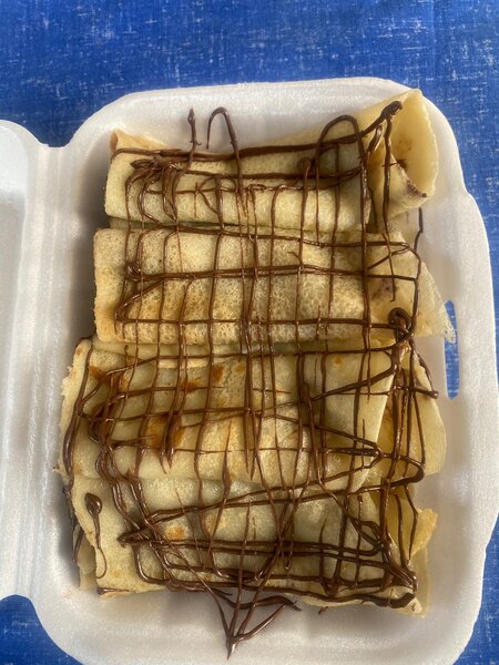 Crêpes au chocolat gourmandes