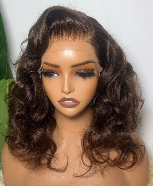 Perruque Bouclée en Dentelle