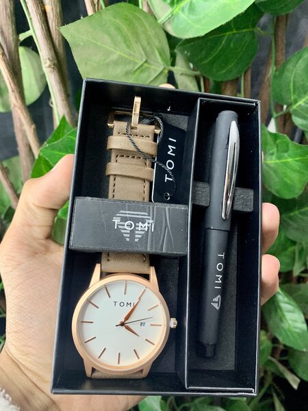 Tomi Formal Watch with Pen