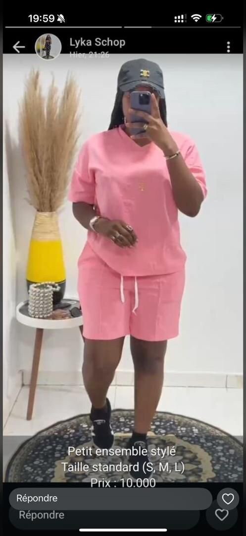 Ensemble de détente chic