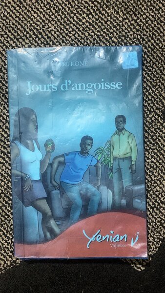 Livre "Jours d'angoisse"