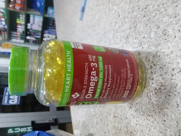 Omega 3 fish oil capsules