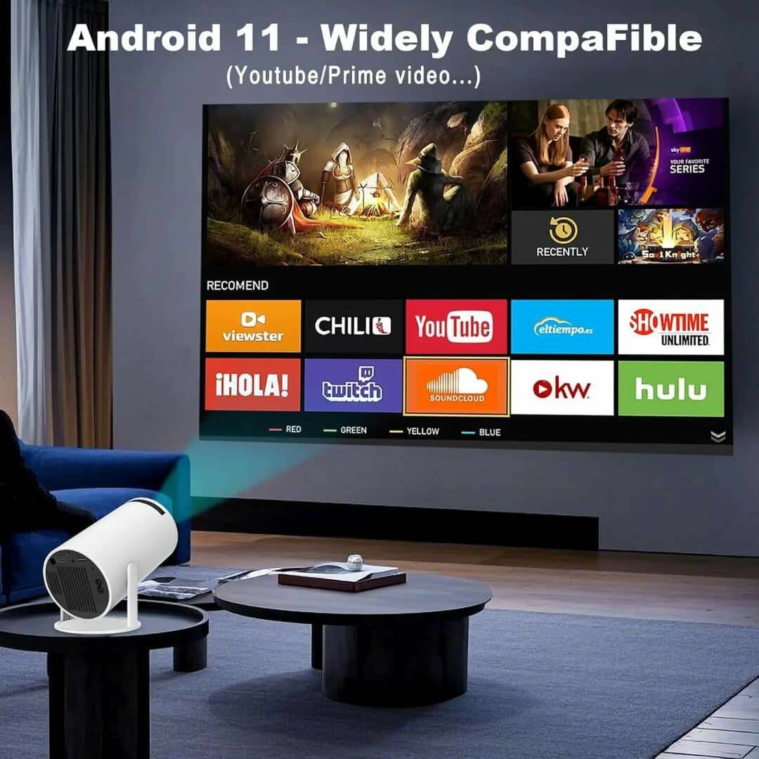 Projecteur LED 4K Ultra HD