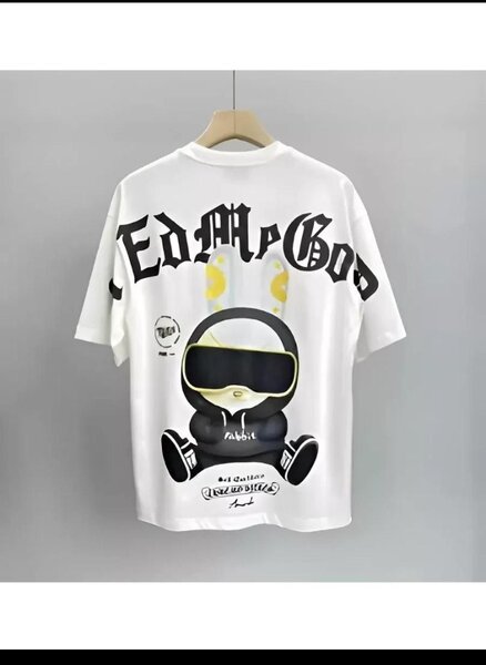 T-shirt drôle EdM noir et blanc