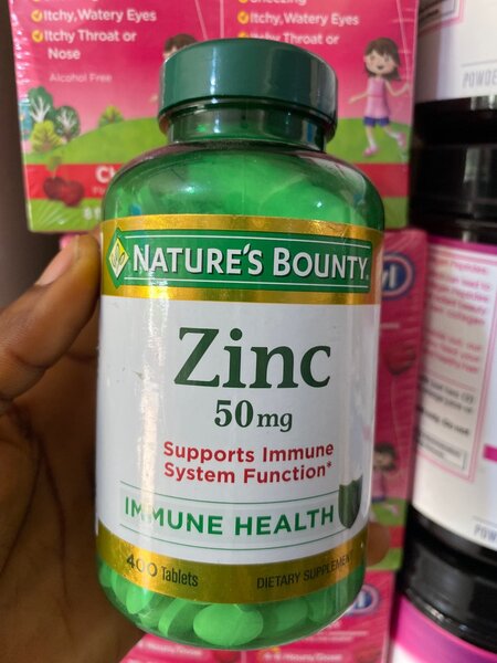 Natures Bounty Zinc Supplement