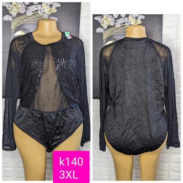 Beautiful and stylish women's bodysuit black