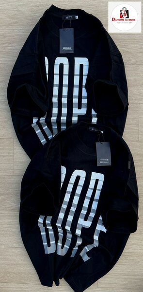 Sweatshirt noir "DOPE"