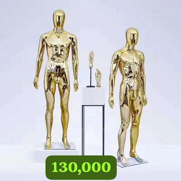 Mannequins design métallisé stylé