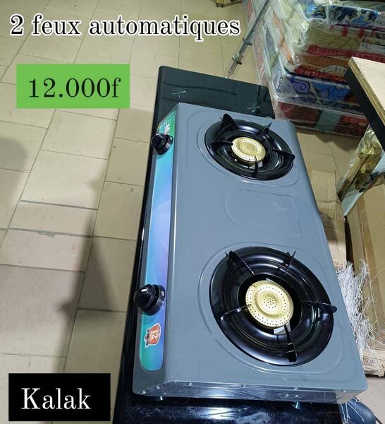 Cuisinière à gaz 2 feux