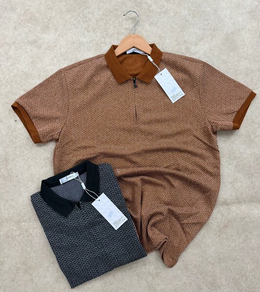 Polos en coton élégant homme