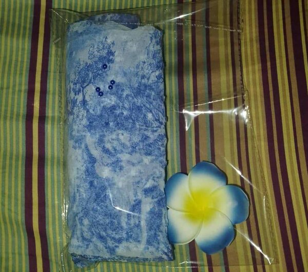 Ensemble Foulards Et Fleur