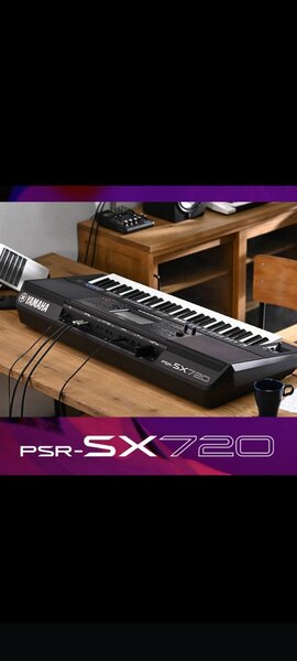 Yamaha PSR-SX720 Keyboard
