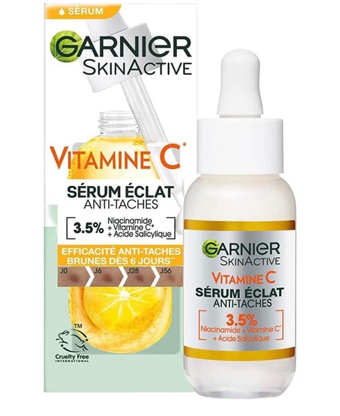 Serum anti-tache, boutons, acnés et sébum Garnier