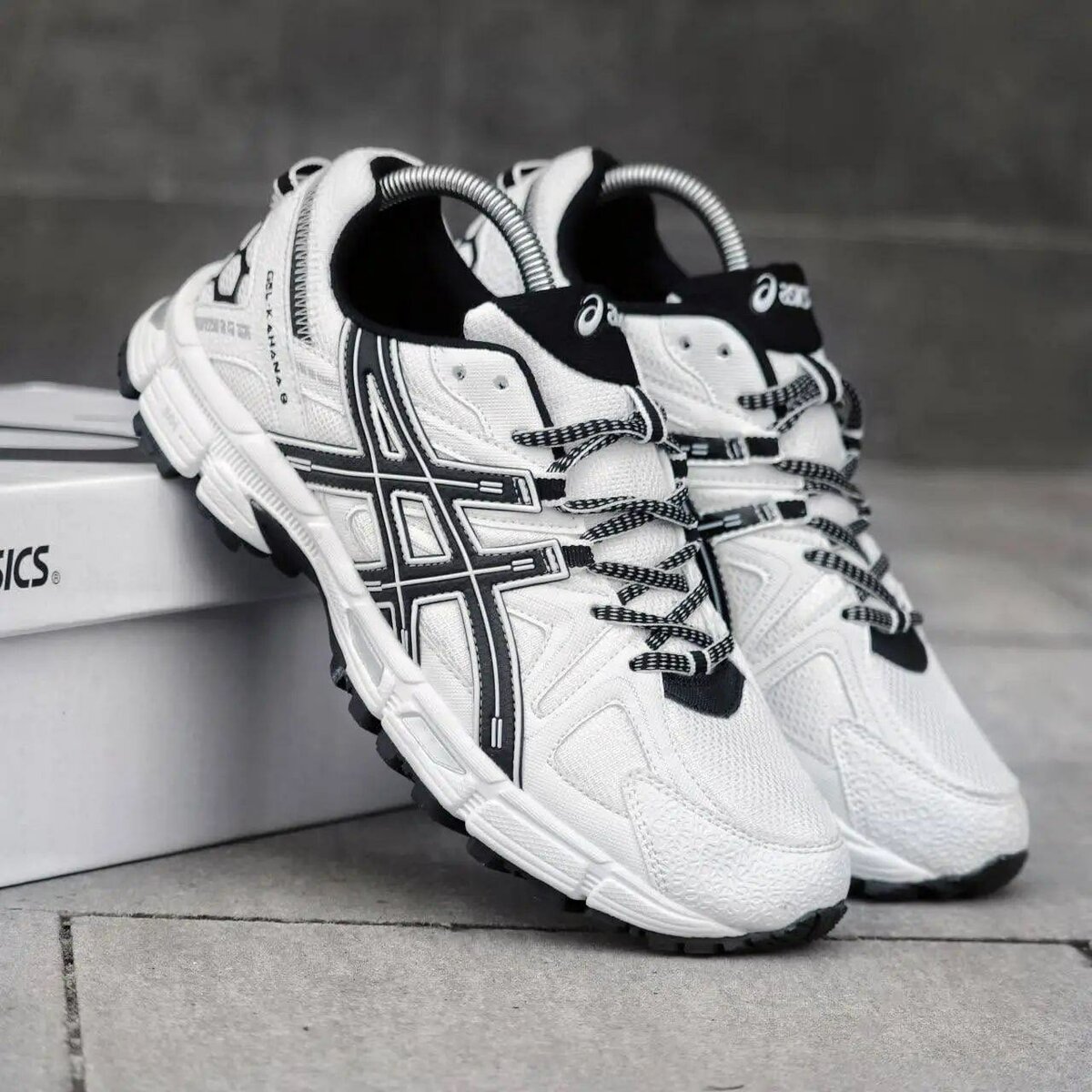 ASICS White Running Shoes
