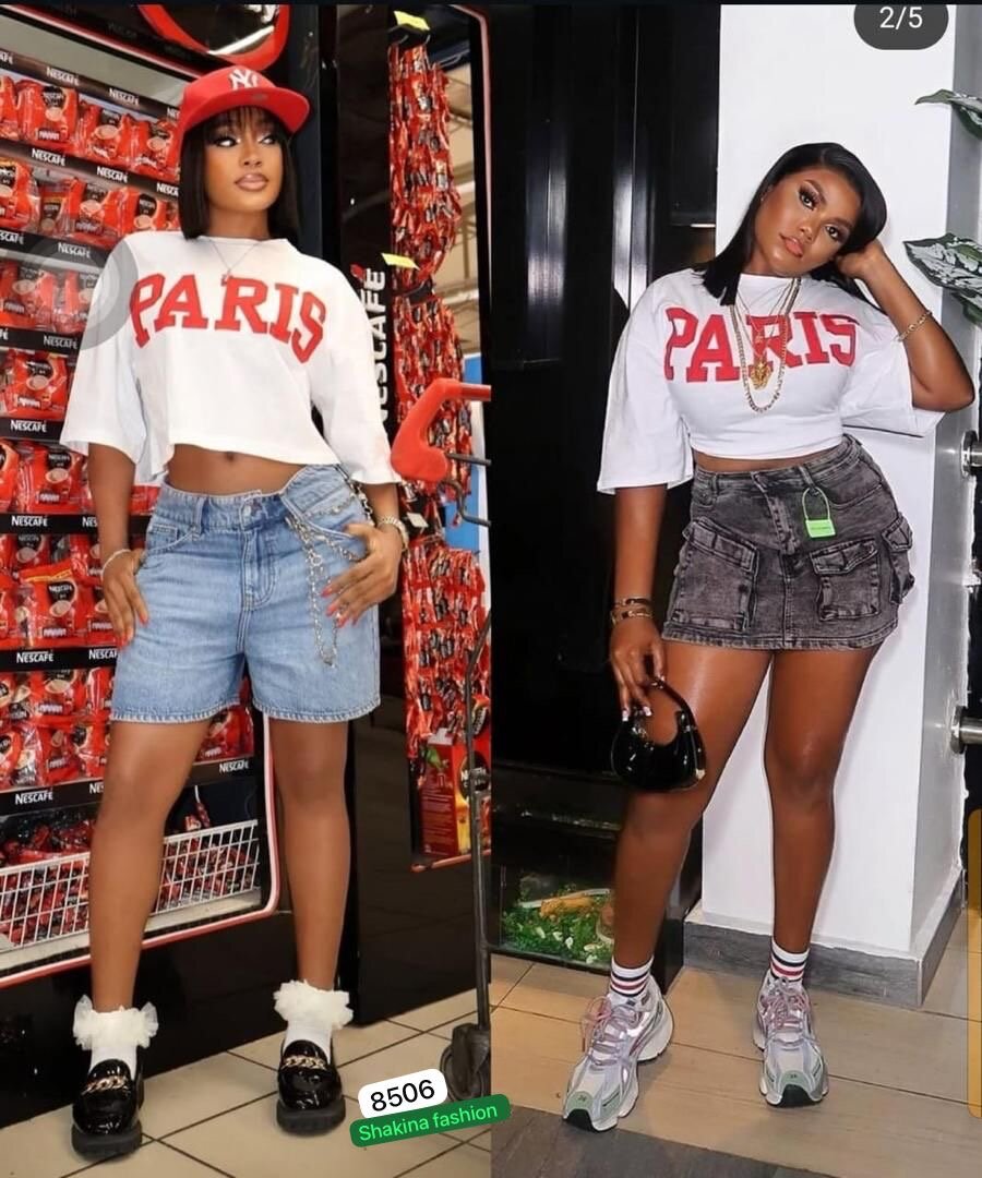 T-Shirt Paris pour Femmes