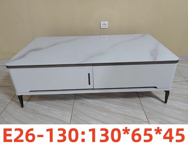 Table basse moderne en marbre