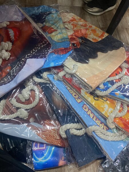 Sacs de plage à motifs colorés