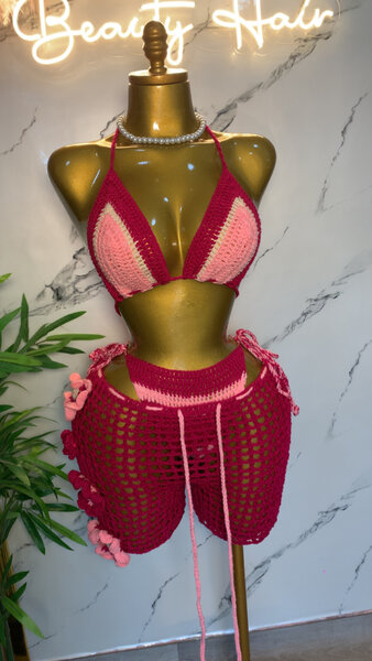 Bikini crochet séduisant