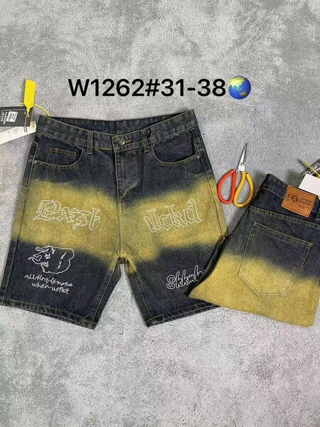 Shorts en denim style designer