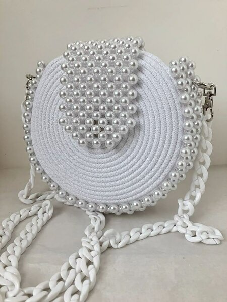 Sac en crochet élégant femme