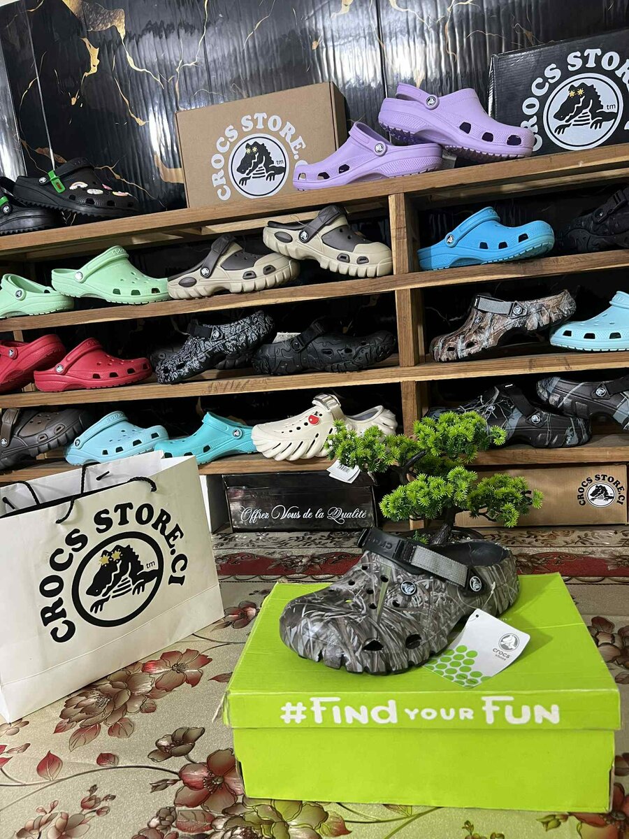 Sabots Crocs Imprimés Unisexes