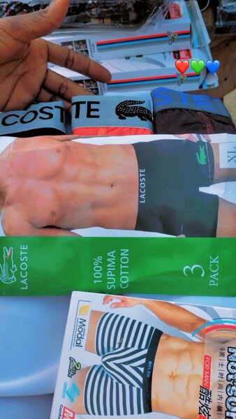 Lacoste - Boxers en coton Supima