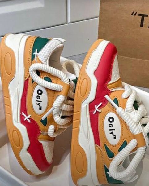 Sneakers colorés décontractés