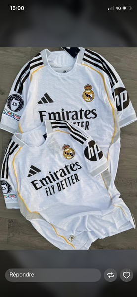 Maillot Real Madrid Officiel