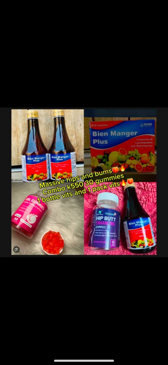 Shape up products for hips and bums