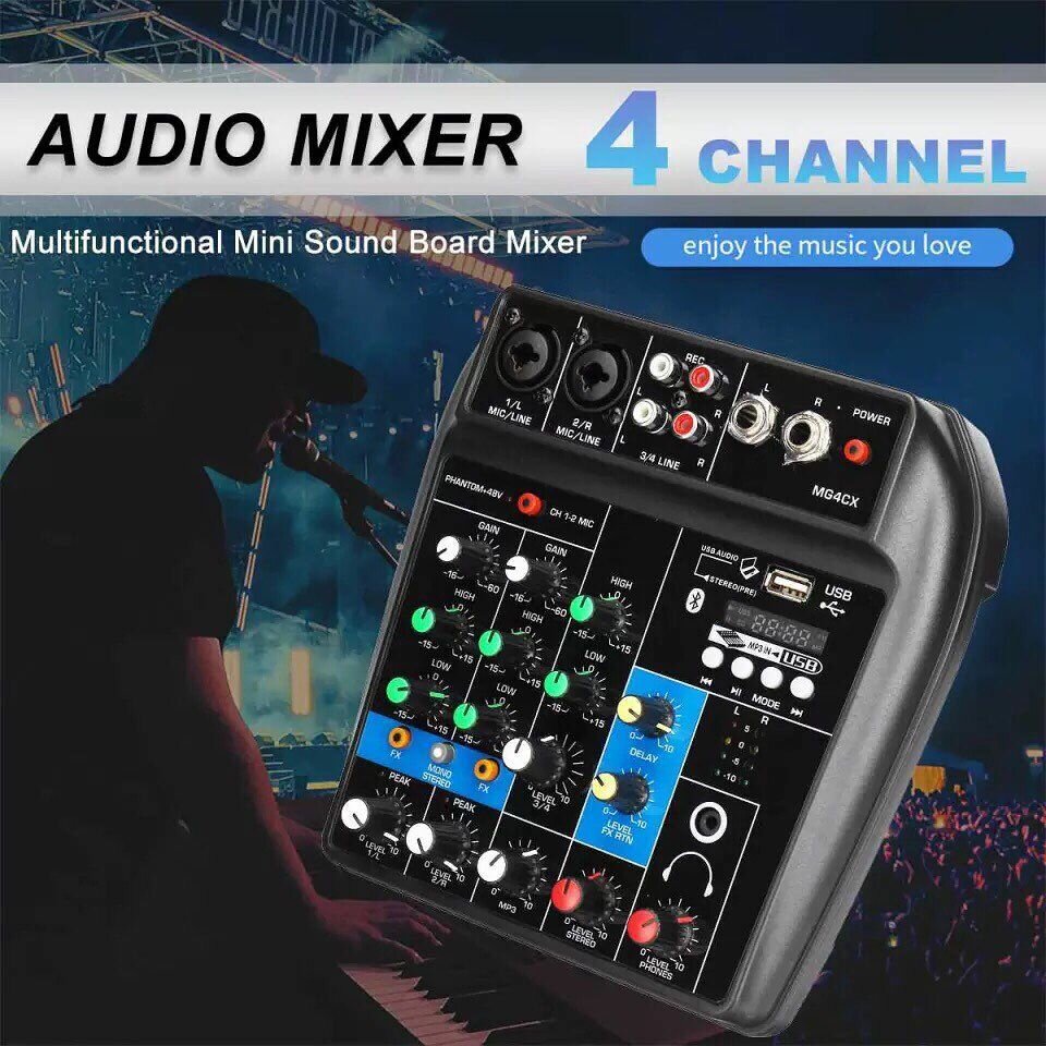 Brand New USB Bluetooth Audio Sound Mixer