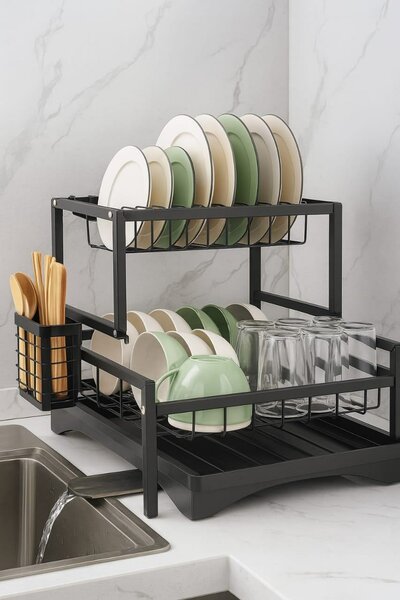 Égouttoir à Vaisselle Multifonction