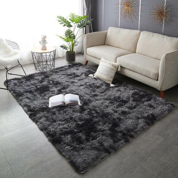 Tapis peluche moderne