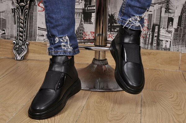 Chaussures Homme Noires Élégantes