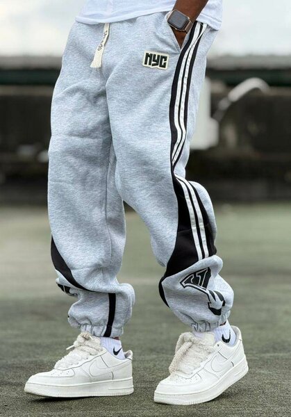 Pantalon de jogging gris NYC