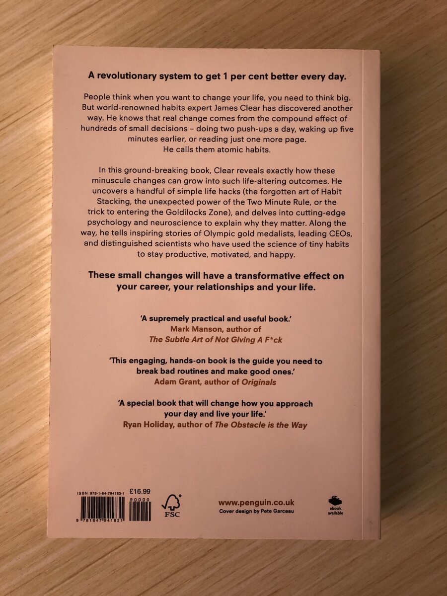 Atomic Habits