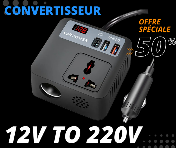Convertisseur 220V voiture